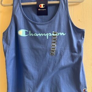 NWT- Champion Classic Blue Sleeveless Top